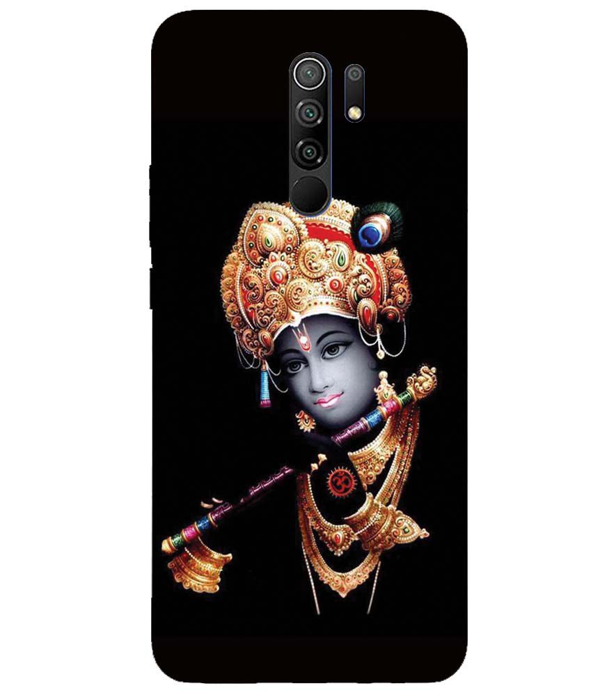 D1540-Beautiful Looking Lord Krishna Back Cover for Xiaomi Poco M2