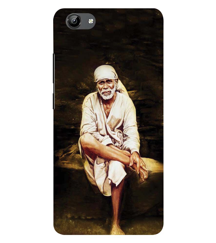 D1542-Sai Baba Sitting On Stone Back Cover for Vivo Y71i