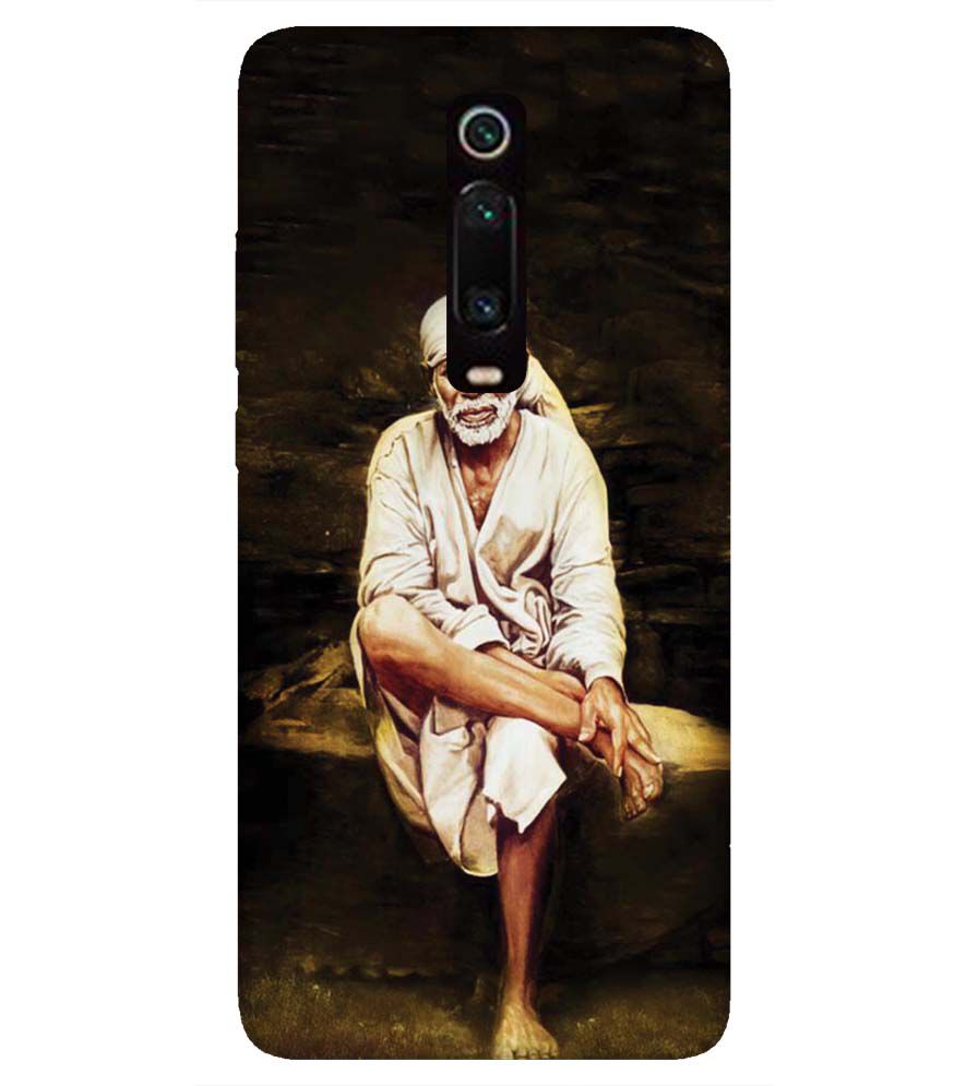 D1542-Sai Baba Sitting On Stone Back Cover for Xiaomi Redmi K20 Pro