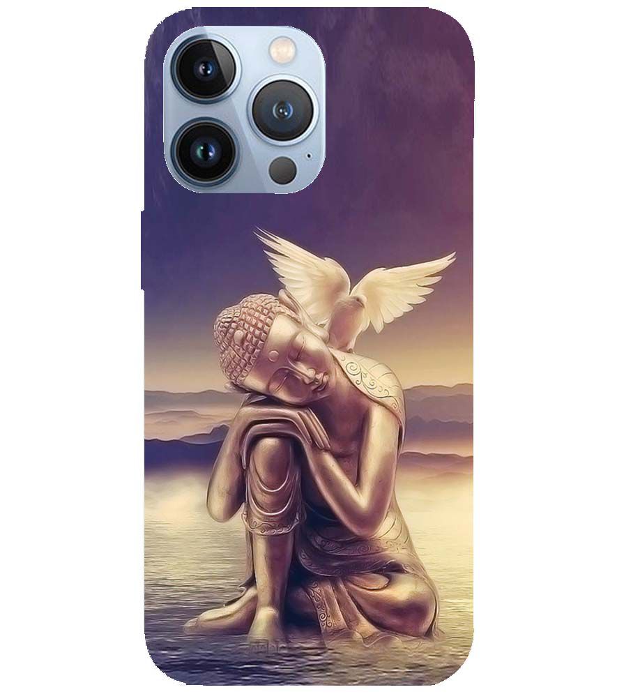 D1582-Lord Buddha Back Cover for Apple iPhone 13 Pro