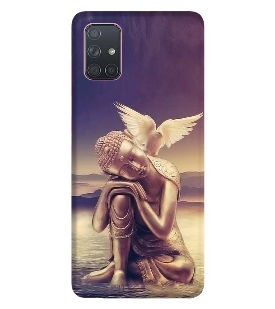 D1582-Lord Buddha Back Cover for Samsung Galaxy A71