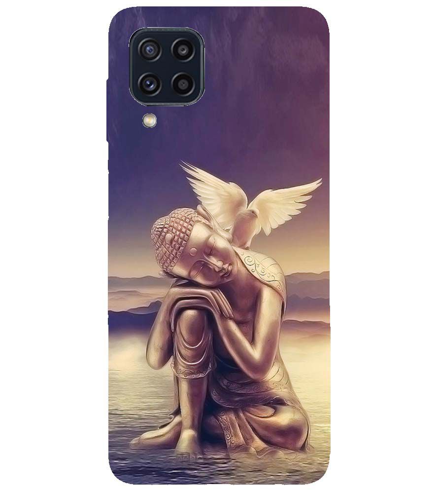D1582-Lord Buddha Back Cover for Samsung Galaxy M32 Prime