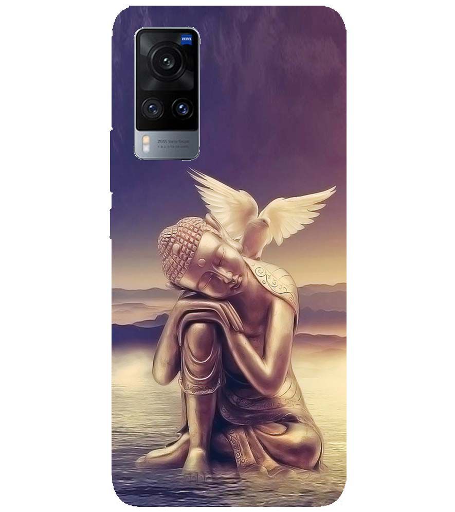 D1582-Lord Buddha Back Cover for vivo X60