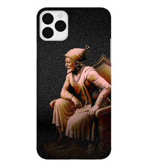 D1601-Chatrapati Shivaji On His Throne Back Cover for Apple iPhone 11 Pro