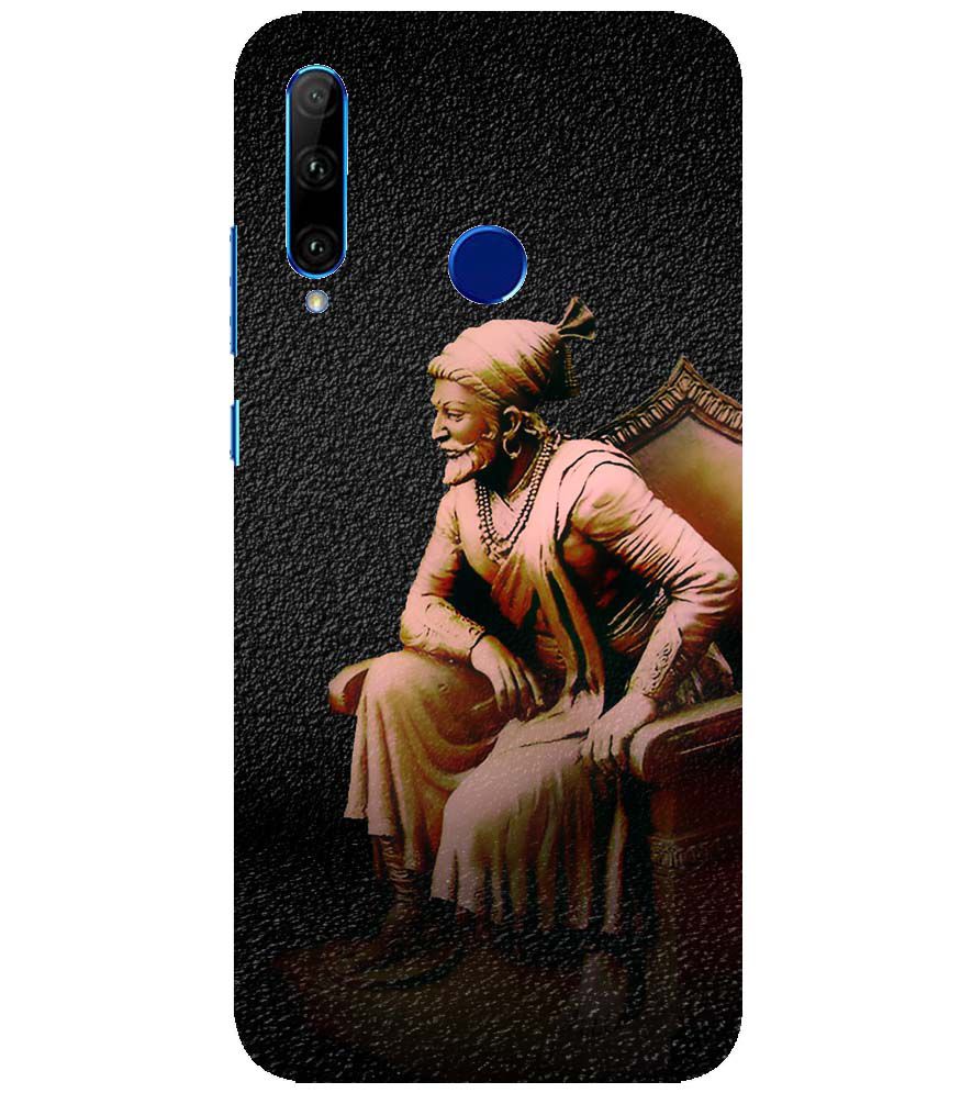 D1601-Chatrapati Shivaji On His Throne Back Cover for Huawei Honor 10i