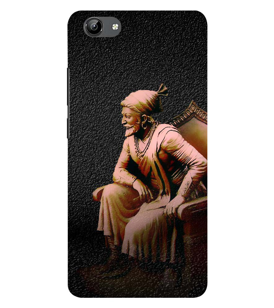 D1601-Chatrapati Shivaji On His Throne Back Cover for Vivo Y71i