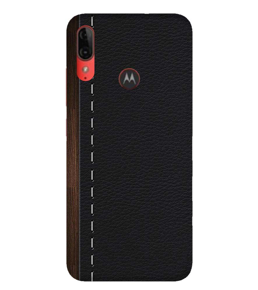 D1637-Edge Of The Book Back Cover for Motorola Moto E6s