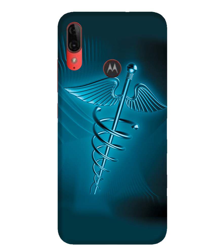 D1707-Medical Care Back Cover for Motorola Moto E6s