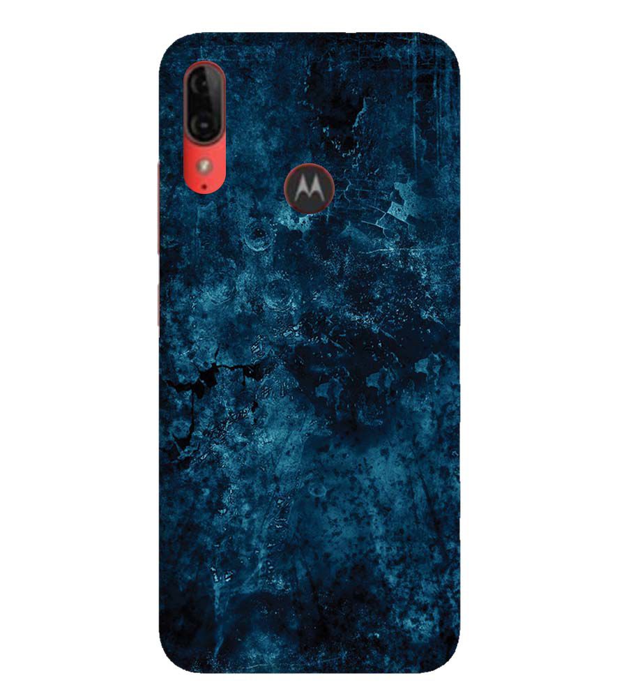 D1896-Deep Blues Back Cover for Motorola Moto E6s
