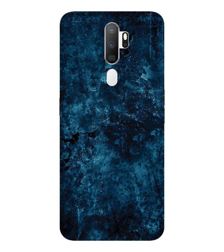 D1896-Deep Blues Back Cover for Oppo A9 (2020)