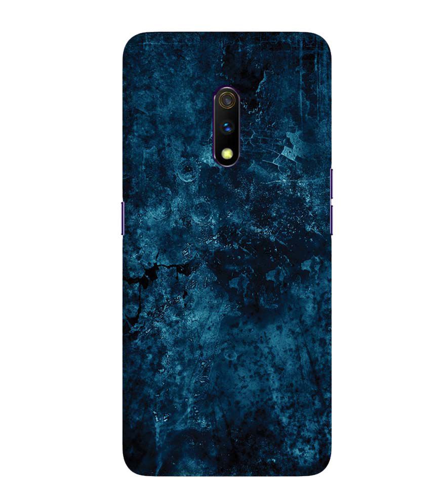 D1896-Deep Blues Back Cover for Realme X