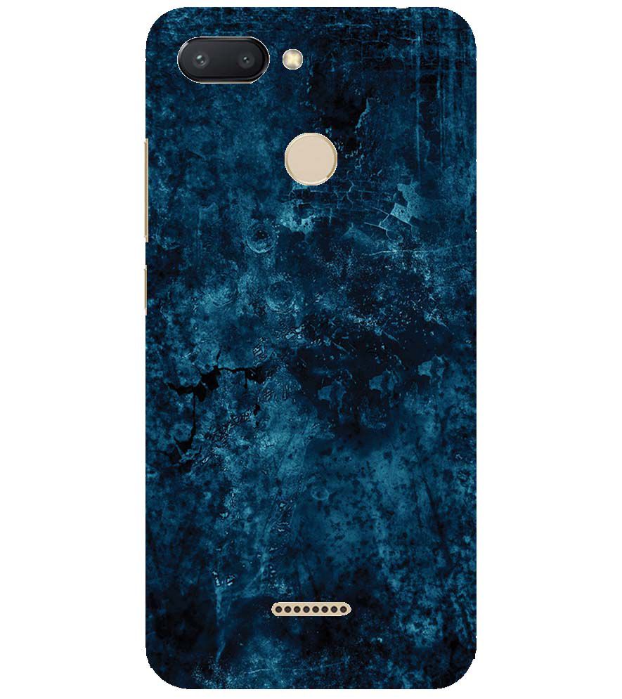 D1896-Deep Blues Back Cover for Xiaomi Redmi 6