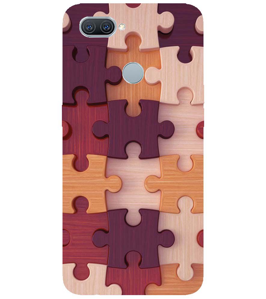 D2046-Wooden Jigsaw Back Cover for Oppo A7