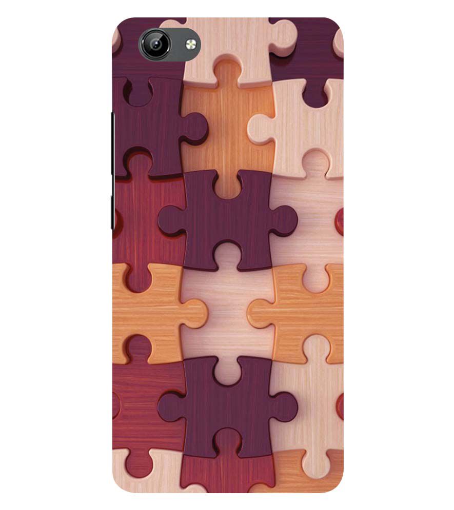 D2046-Wooden Jigsaw Back Cover for Vivo Y71i