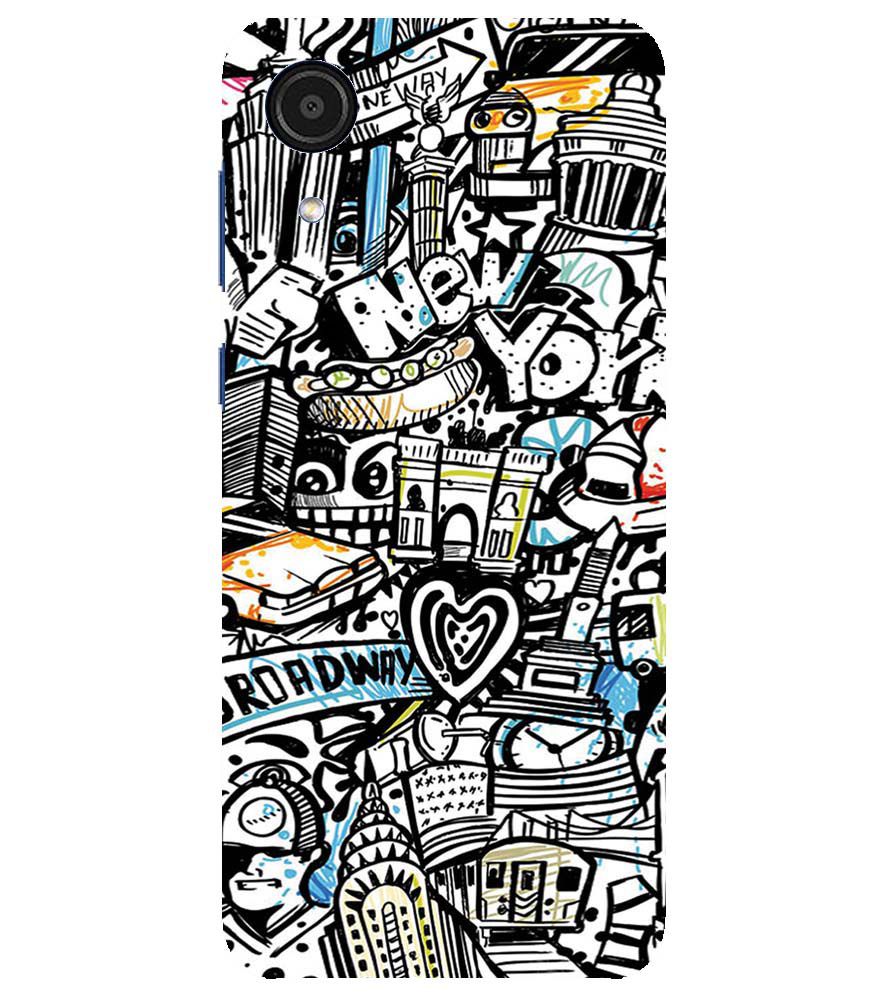 D2074-Cool Graffiti Back Cover for Samsung Galaxy A03 Core