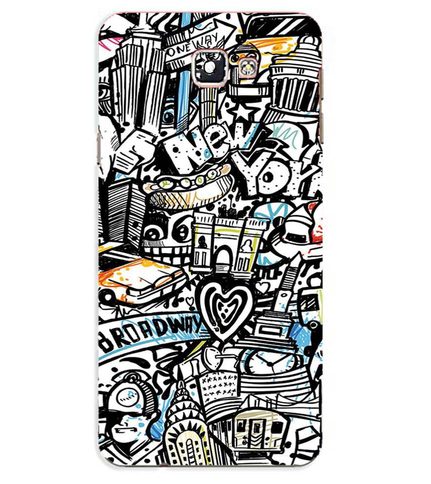 D2074-Cool Graffiti Back Cover for Samsung Galaxy J5 Prime