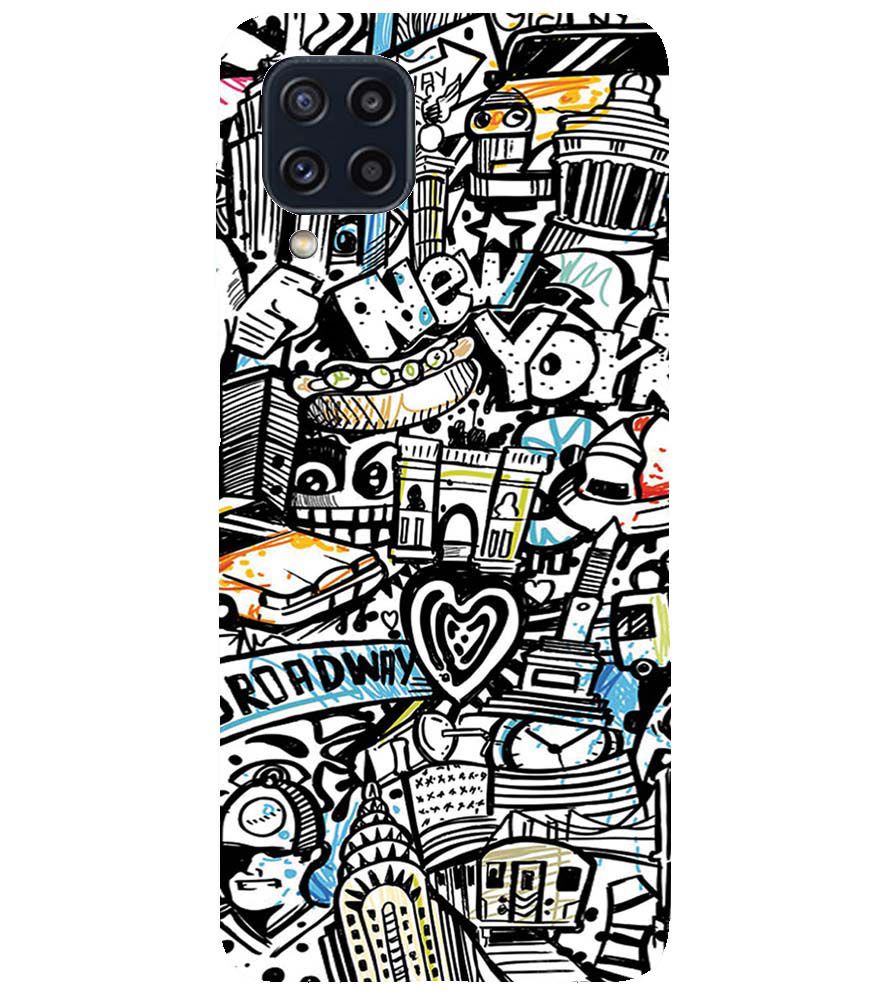 D2074-Cool Graffiti Back Cover for Samsung Galaxy M32 Prime
