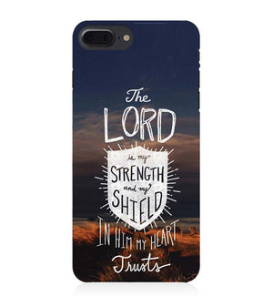D2206-In Lord My Heart Trusts Back Cover for Apple iPhone 7 Plus