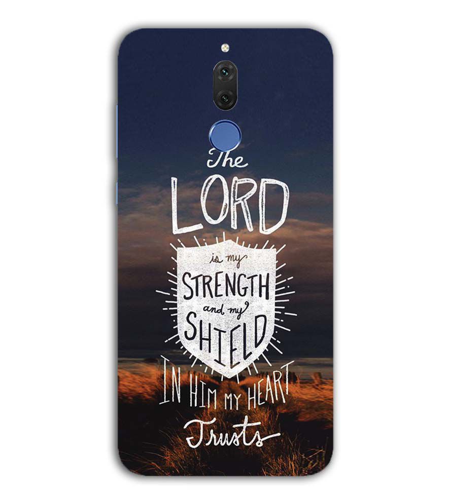D2206-In Lord My Heart Trusts Back Cover for Huawei Nova 2i