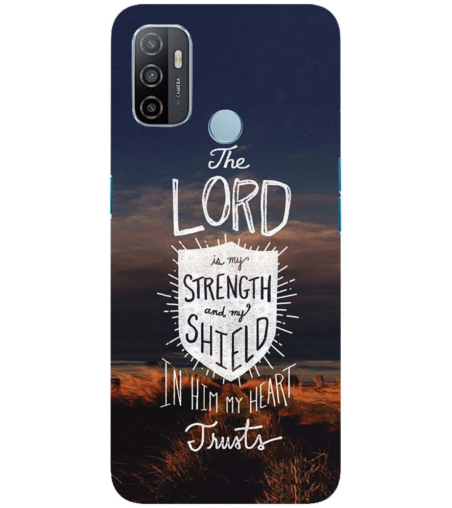 D2206-In Lord My Heart Trusts Back Cover for Oppo A33