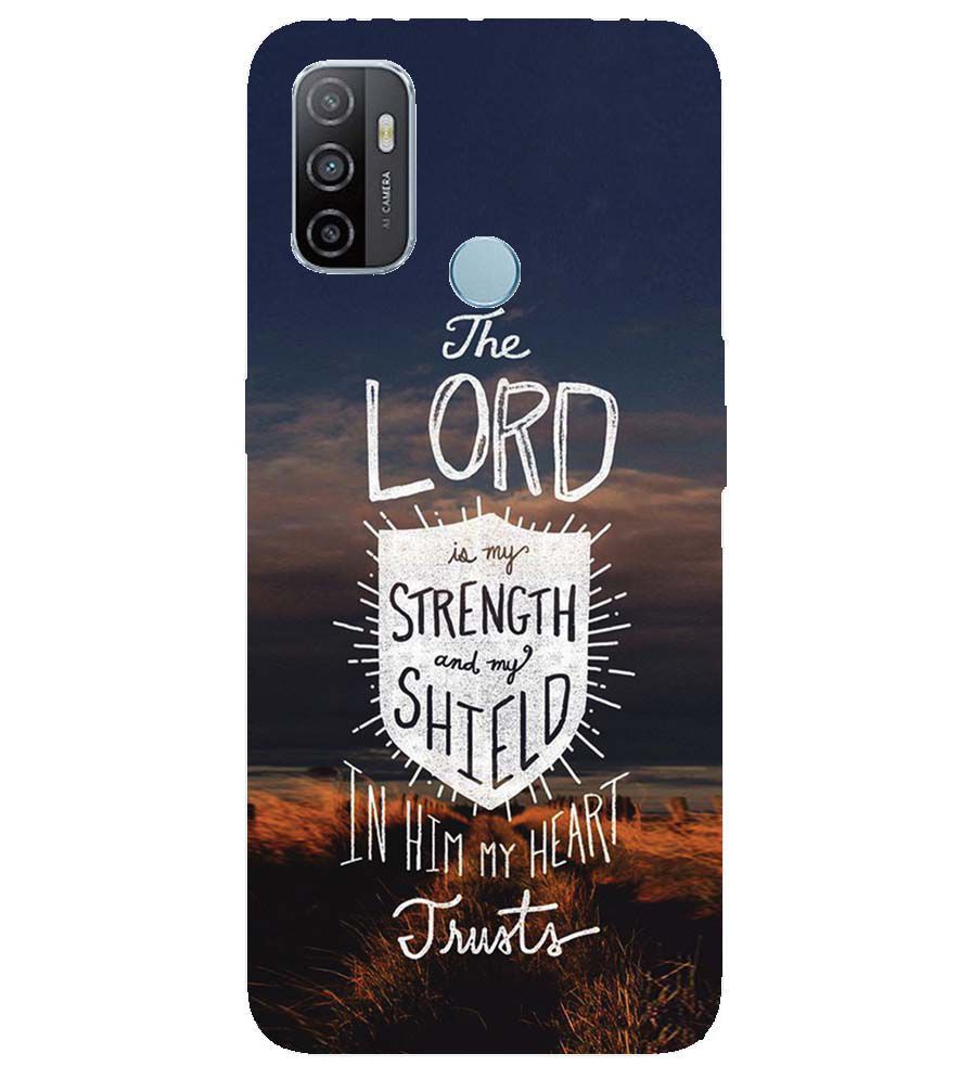 D2206-In Lord My Heart Trusts Back Cover for Oppo A53