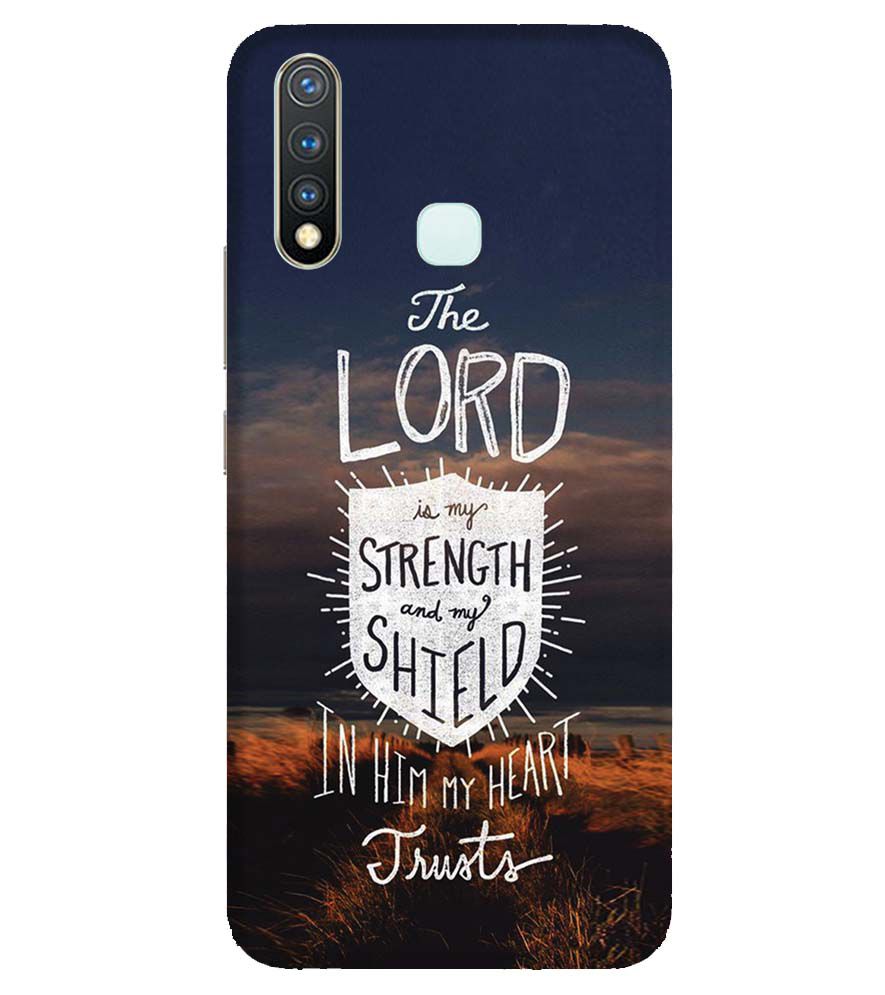 D2206-In Lord My Heart Trusts Back Cover for Vivo U20