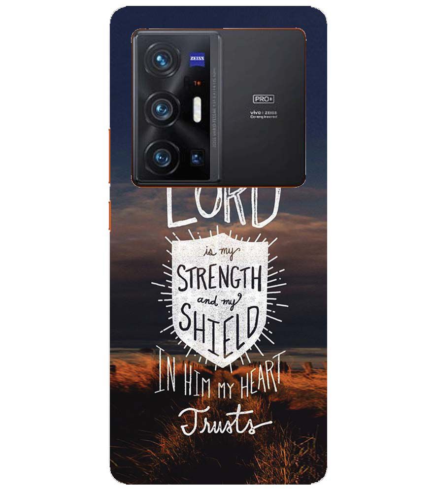 D2206-In Lord My Heart Trusts Back Cover for vivo X70 Pro+