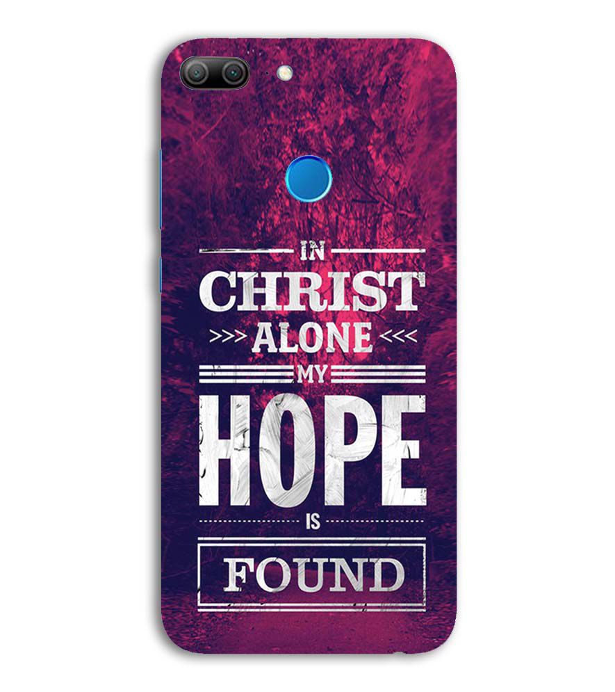 D2208-In Christ I Find Hope Back Cover for Honor 9 Lite