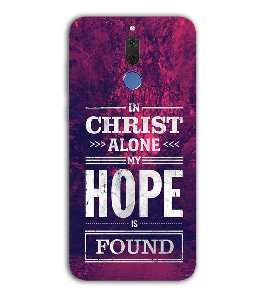 D2208-In Christ I Find Hope Back Cover for Huawei Nova 2i