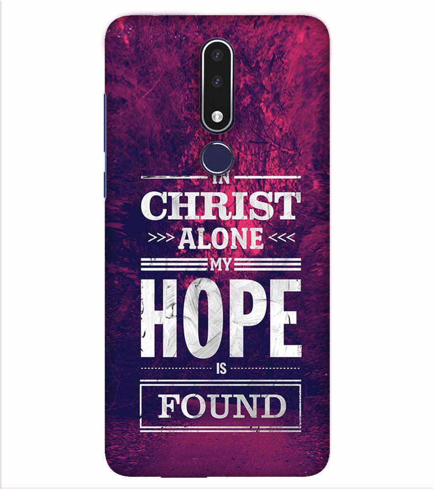 D2208-In Christ I Find Hope Back Cover for Nokia 7.1
