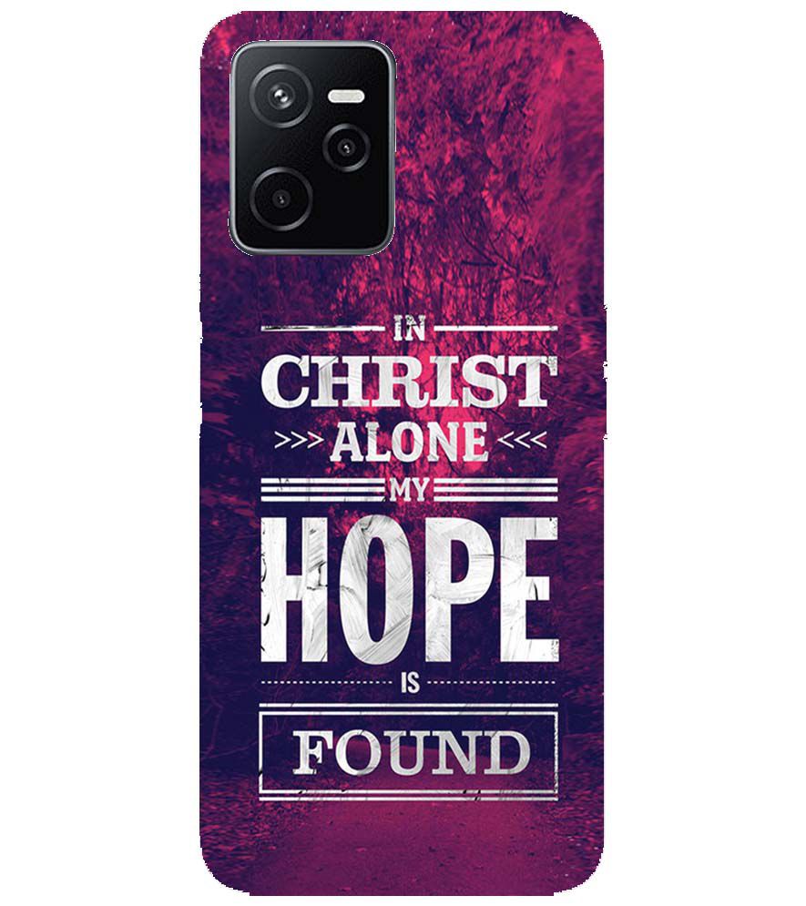 D2208-In Christ I Find Hope Back Cover for Realme C35