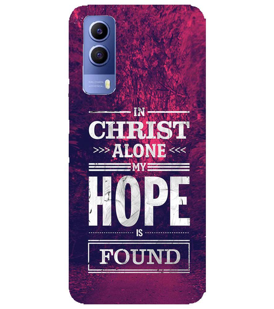 D2208-In Christ I Find Hope Back Cover for vivo Y53s