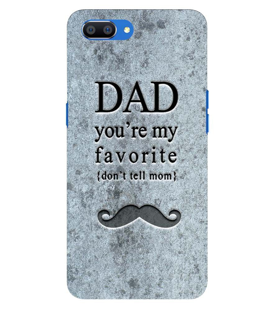 G0037-Dad You're my Favourite Back Cover for Oppo A5