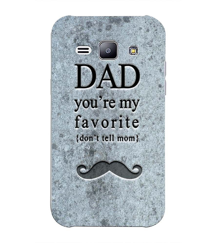 G0037-Dad You're my Favourite Back Cover for Samsung Galaxy J2 (2015)