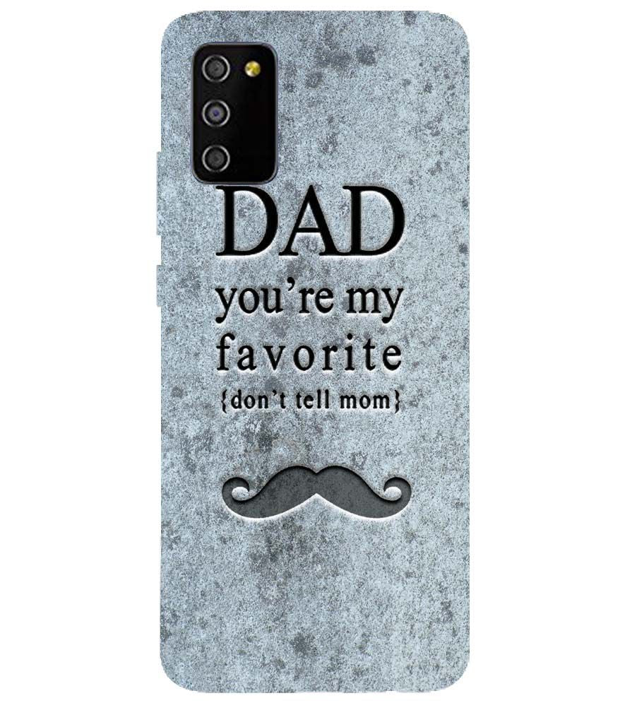 G0037-Dad You're my Favourite Back Cover for Samsung Galaxy M02s