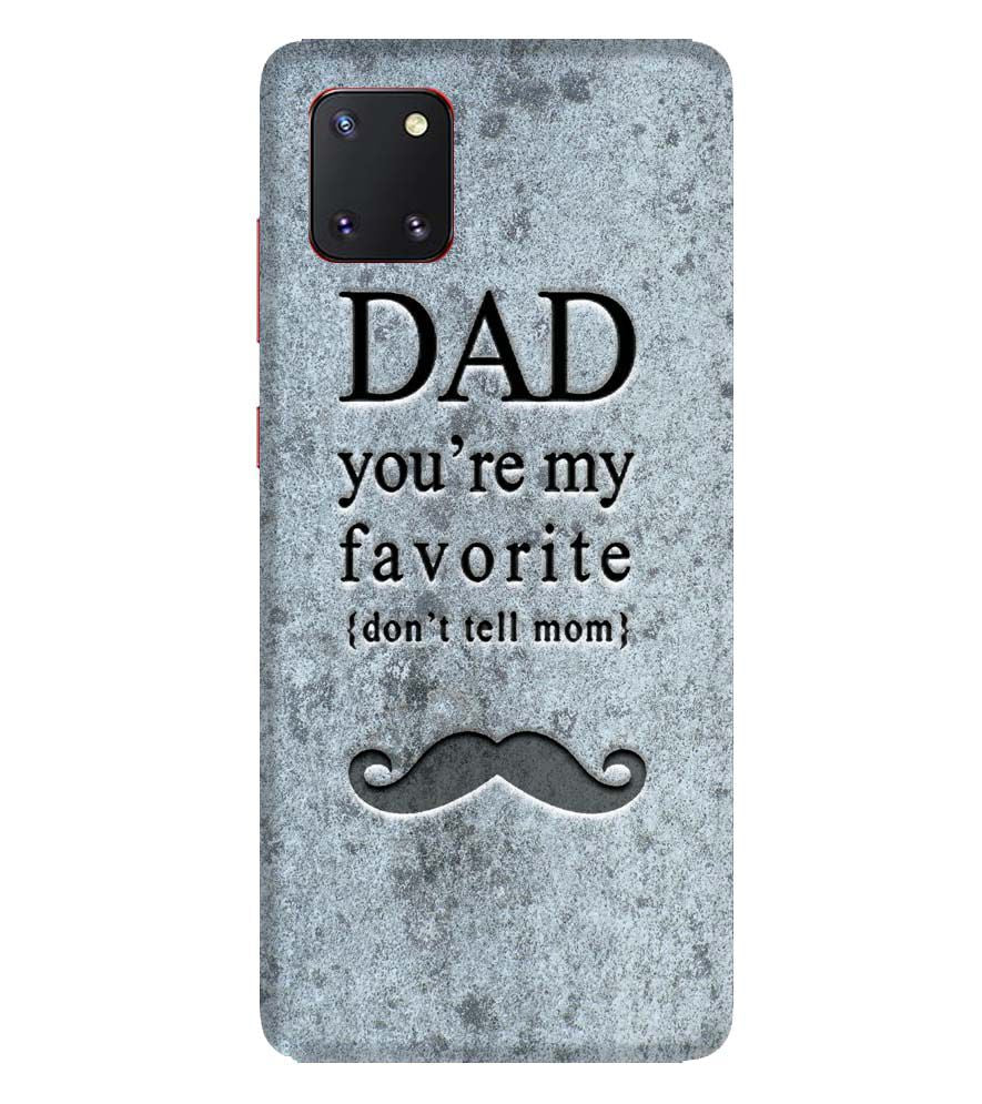 G0037-Dad You're my Favourite Back Cover for Samsung Galaxy Note10 Lite