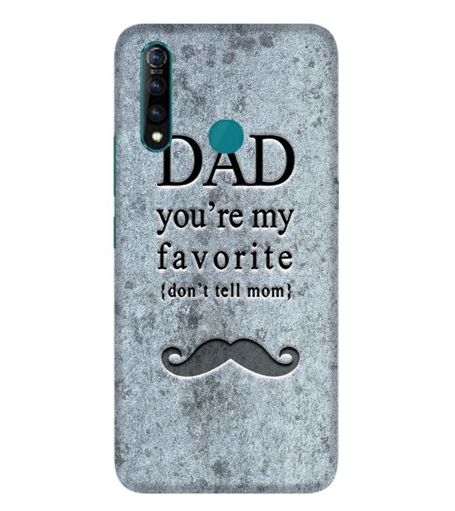 G0037-Dad You're my Favourite Back Cover for Vivo Z1 Pro