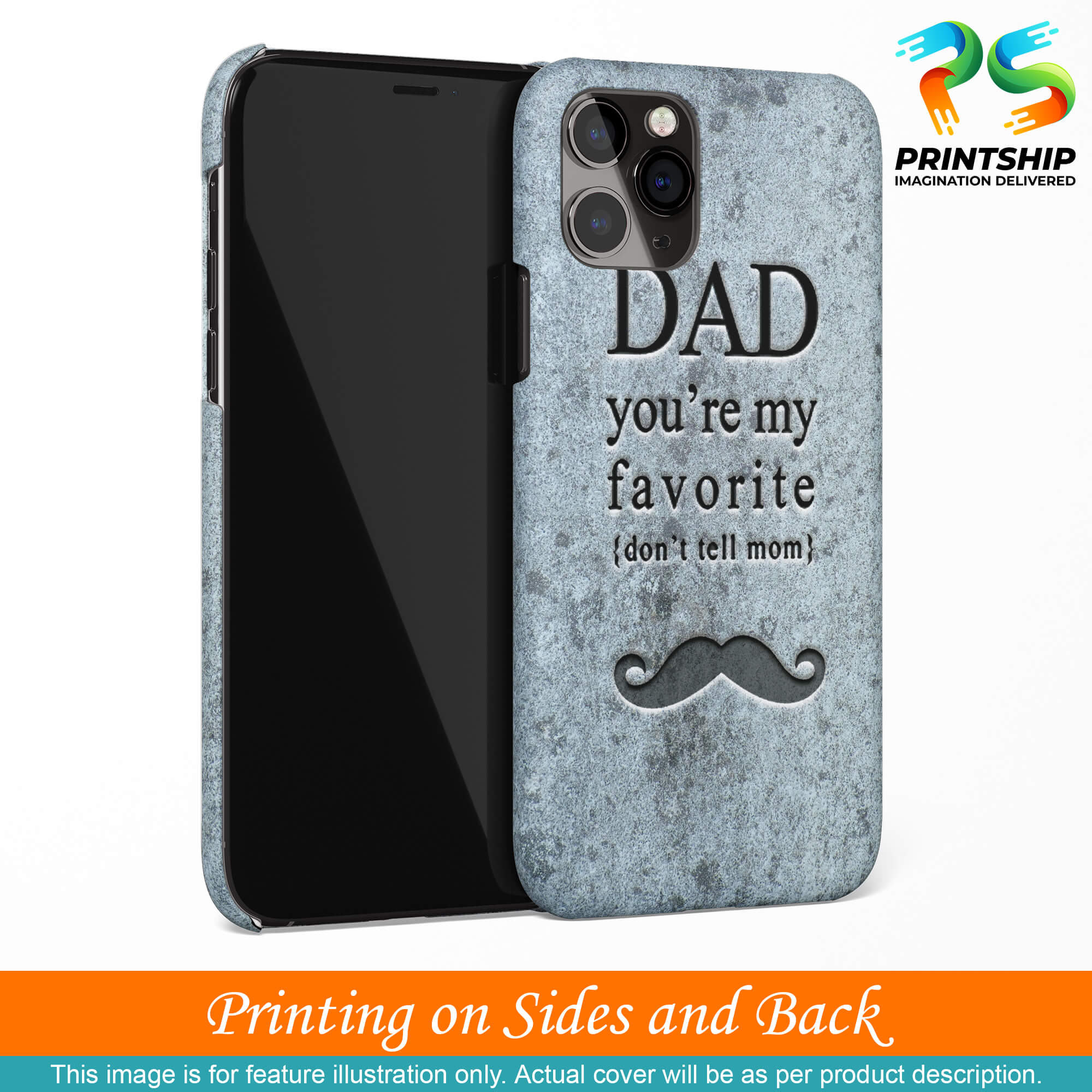 G0037-Dad You're my Favourite Back Cover for Nokia 6.1 Plus (Nokia X6)-Image3