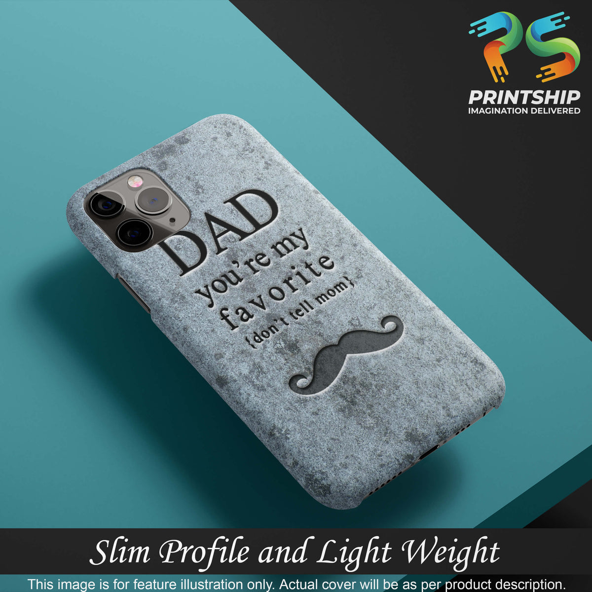 G0037-Dad You're my Favourite Back Cover for Vivo Y71i-Image4