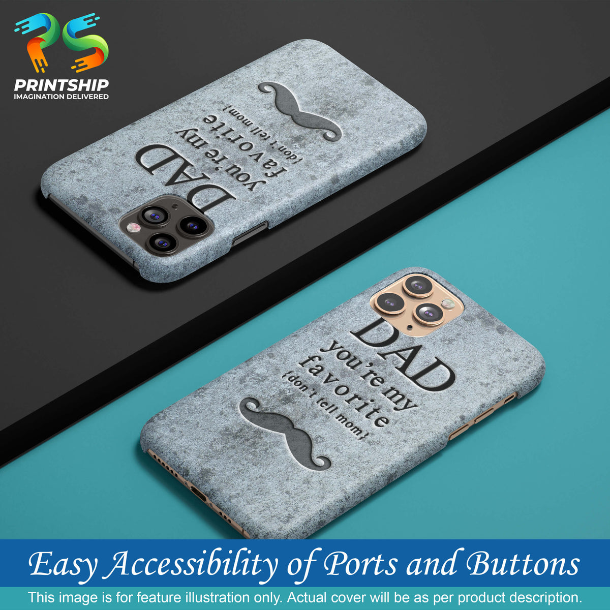 G0037-Dad You're my Favourite Back Cover for Huawei Honor 10i-Image5