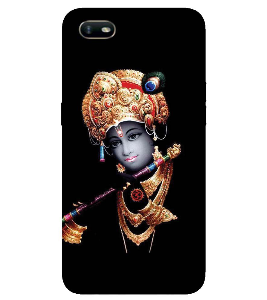G0186-Lord Krishna Back Cover for Oppo A1k