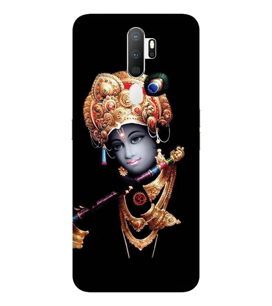 G0186-Lord Krishna Back Cover for Oppo A9 (2020)