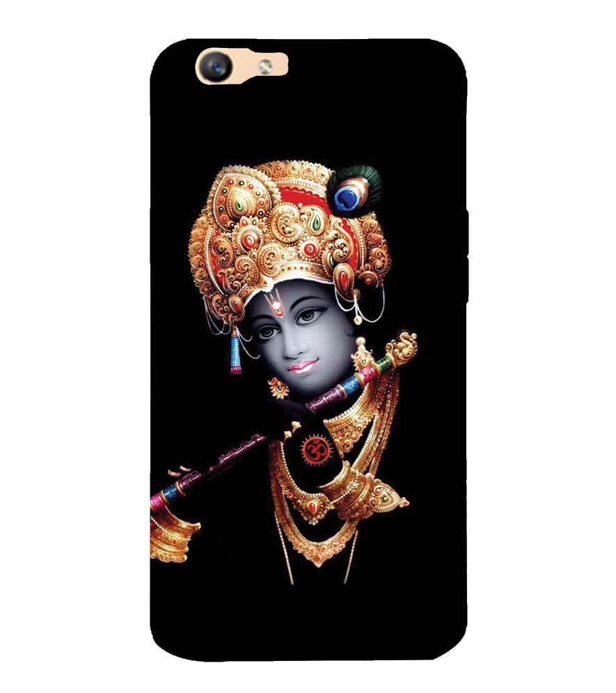 G0186-Lord Krishna Back Cover for Oppo F1s : A59