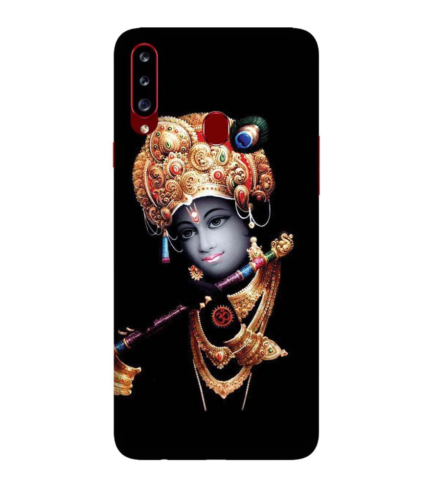 G0186-Lord Krishna Back Cover for Samsung Galaxy A20s