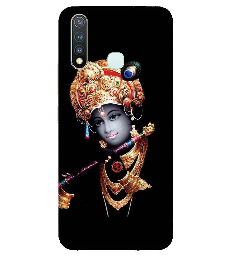 G0186-Lord Krishna Back Cover for Vivo U20