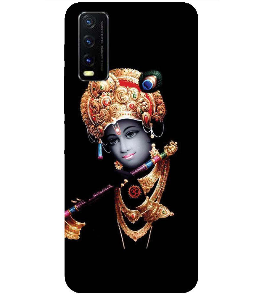 G0186-Lord Krishna Back Cover for vivo Y20s