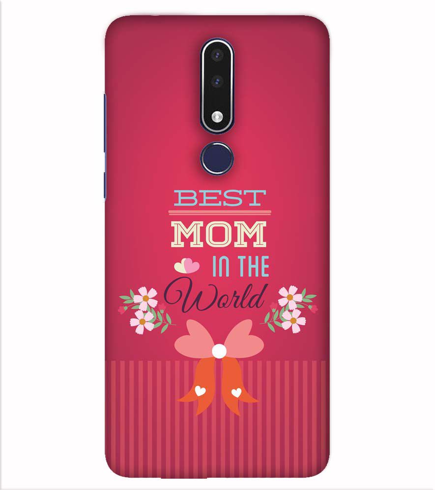 G0357-Best Mom in the World Back Cover for Nokia 7.1