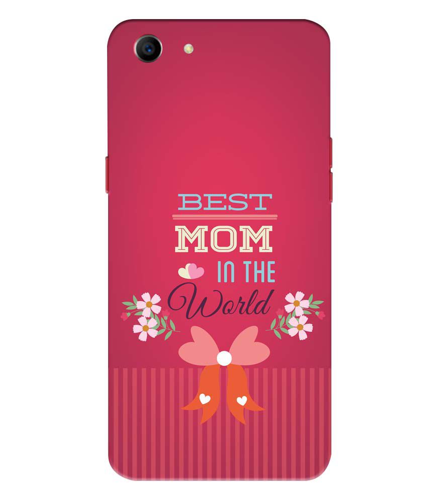 G0357-Best Mom in the World Back Cover for Oppo A1