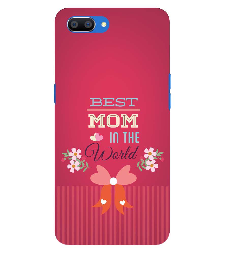 G0357-Best Mom in the World Back Cover for Oppo A5