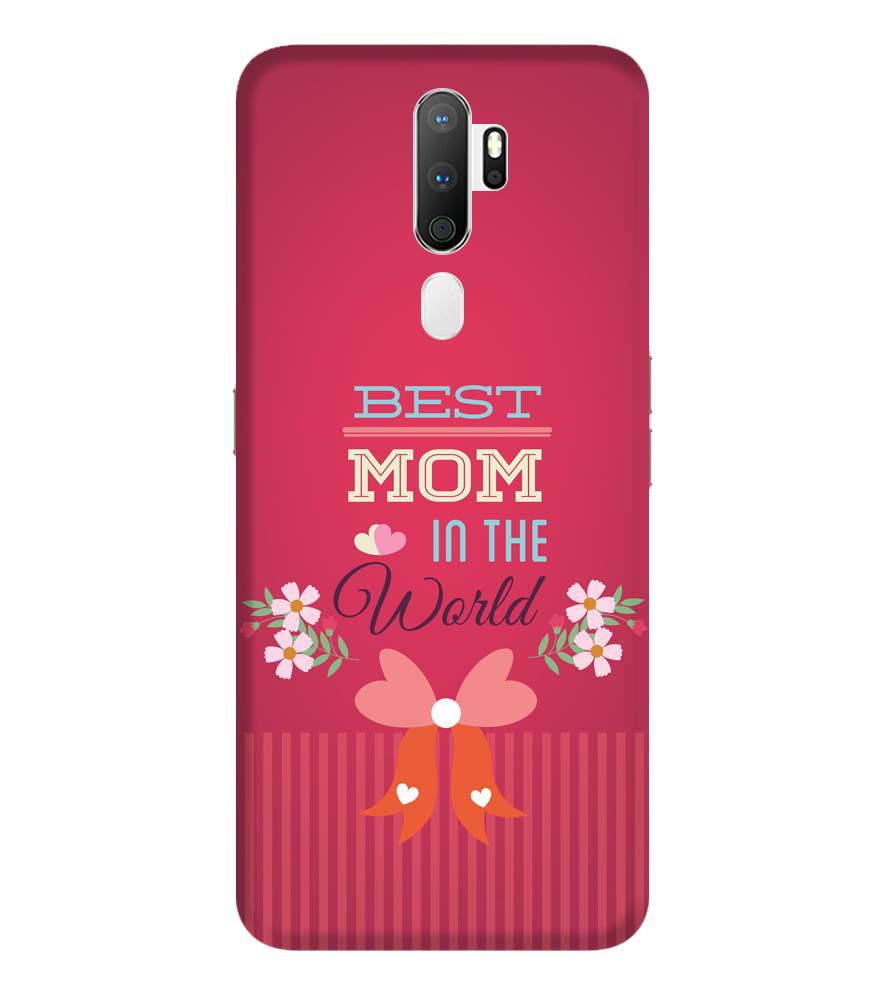 G0357-Best Mom in the World Back Cover for Oppo A9 (2020)